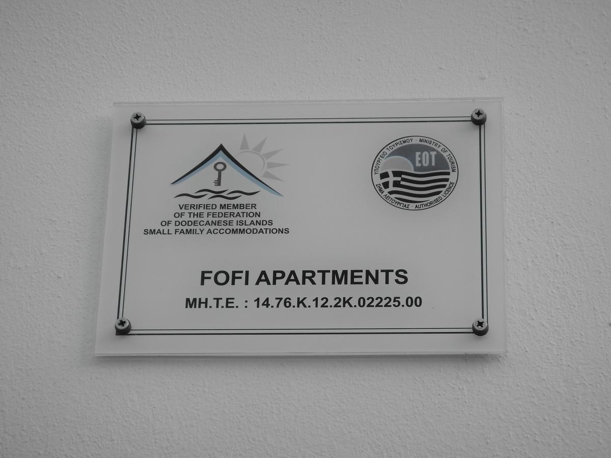 Fofi Apartments Symi Exteriör bild
